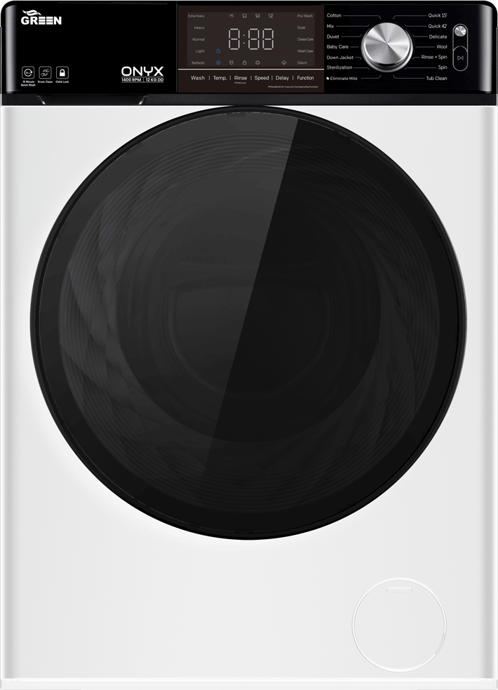 ماشین لباسشویی 12kg سری ONYX گرین GREEN