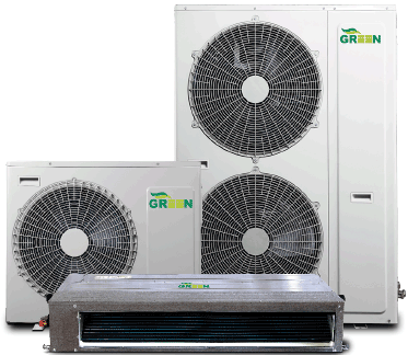 داکت اسپلیت کم مصرف اینورتر گرین 18000 مدل GDS-18P1T1A2P