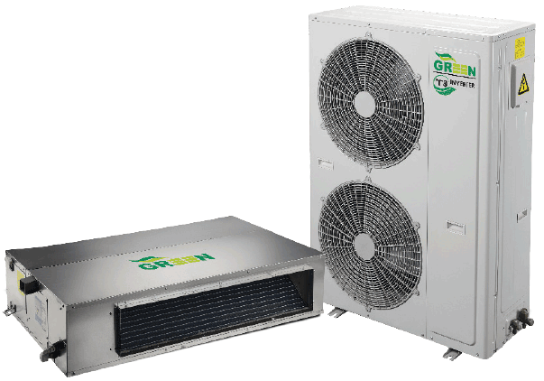 داکت اسپلیت مخصوص مناطق گرمسیری اینورتر 24000 مدل GDS-24P1T3A2P