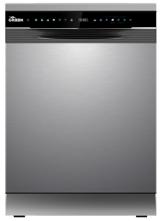 ماشین ظرفشویی ۱۴ نفره گرین مدل GDW1407A-S.W
