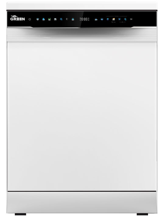 ماشین ظرفشویی ۱۴ نفره گرین مدل GDW1407A-S.W
