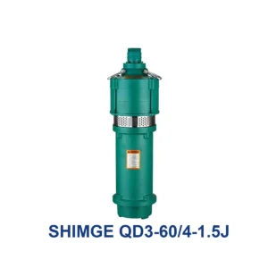 کفکش مکش بالا 66 متری 2 اسب 1 اینچ شیمجه مدل SHIMGE QD3-60/4-1.5J